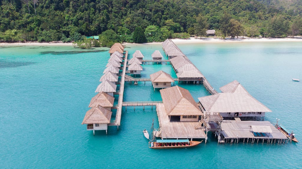 Telunas Resort is a short trip from Singapore