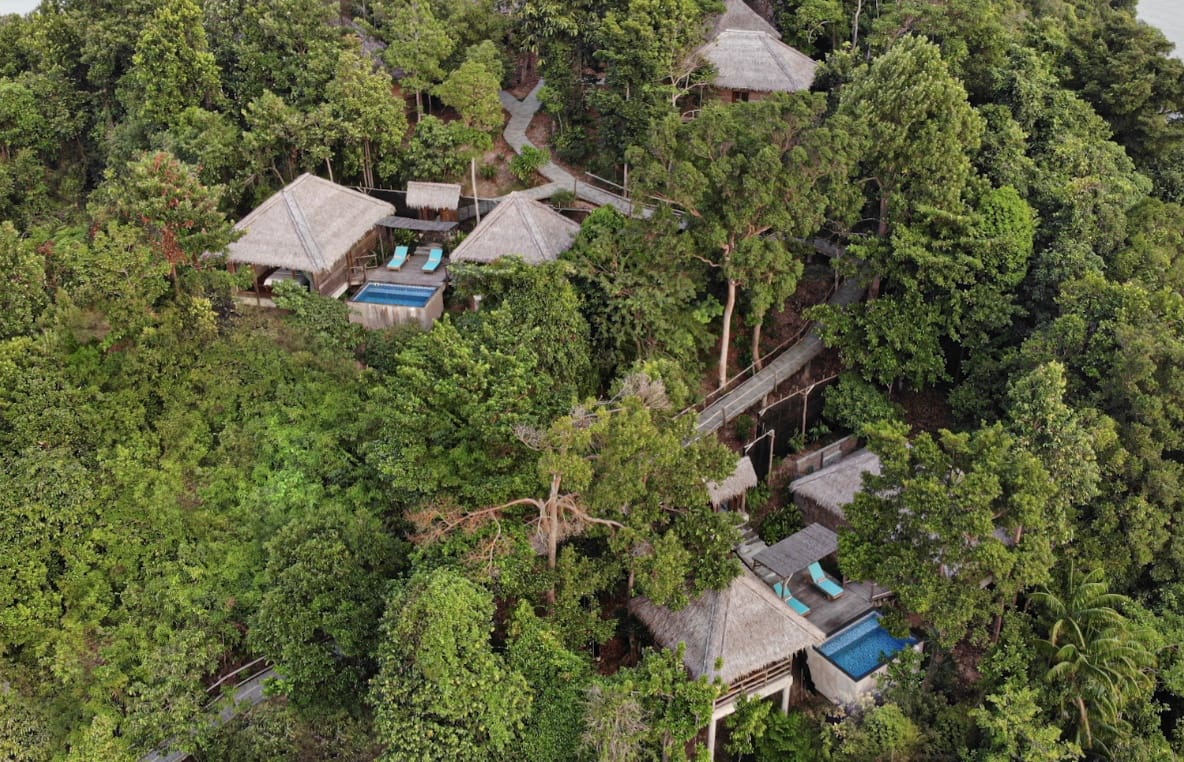 Private island resort near Singapore